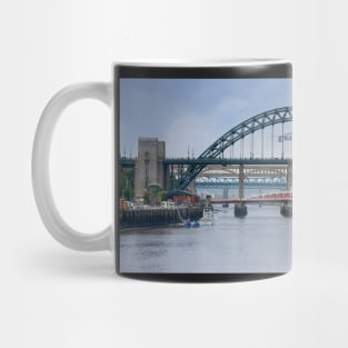 River Tyne Bridges Newcastle Mug